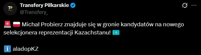 HIT! Michał Probierz kandydatem na SELEKCJONERA zagranicznej kadry!